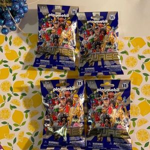 Playmobil blind bag toy lot of 4